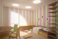 Colored children room