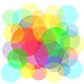 Colored circle, creative bubbles pattern, bubbles background