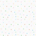 Colored circles, donuts seamless pattern Royalty Free Stock Photo