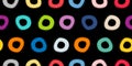 Colored circles. Seamless pattern background for your design Royalty Free Stock Photo