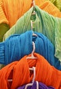 Colored clothes Royalty Free Stock Photo
