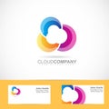 Colored cloud design