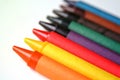 Colored Crayons Royalty Free Stock Photo