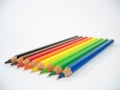 Colored Crayons III Royalty Free Stock Photo