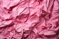 Abstract background of a sheet of colored crumpled paper. Generative AI Royalty Free Stock Photo