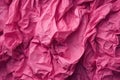 Abstract background of a sheet of colored crumpled paper. Generative AI Royalty Free Stock Photo