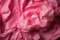 Abstract background of a sheet of colored crumpled paper. Generative AI Royalty Free Stock Photo