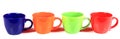 Colored cups Royalty Free Stock Photo