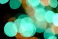 Colored defocused lights background. Abstract bokeh lights Royalty Free Stock Photo