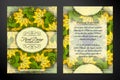 Colored Double-sided Greeting Card