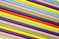 Colored drink straws Royalty Free Stock Photo