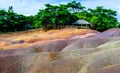 Colored earth chamarel mauritius