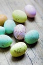 Colored easter eggs Royalty Free Stock Photo