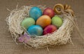 Colored Easter eggs