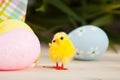 Colored easter eggs background Royalty Free Stock Photo