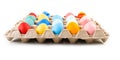 Colored easter eggs Royalty Free Stock Photo