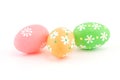 Colored Easter eggs Royalty Free Stock Photo