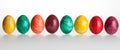 Colored eggs