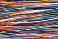 Colored electrical cable Royalty Free Stock Photo