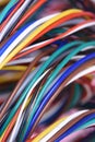 Colored electrical cable Royalty Free Stock Photo