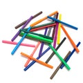 Colored felt tip pens