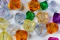 Colored glass stones