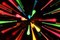 Colored Glowing Lines Background