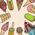 Ice cream popsicle shop