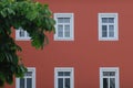 Colored House and Windows in Lienz