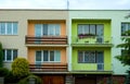 Colored houses