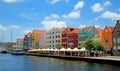 Colored houses of Curacao, Dutch Antilles