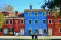 Colored houses in Burano Island, Venice, Italy