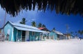 Colored houses -Saona island village