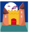 The bewitched castle Royalty Free Stock Photo