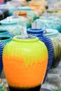 Colored jars
