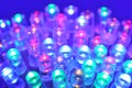 Colored LEDs Royalty Free Stock Photo