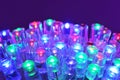 Colored LEDs Royalty Free Stock Photo