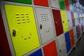 Colored Lockers