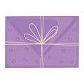 Colored love message envelope icon Vector Royalty Free Stock Photo