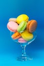 Colored macaroons Royalty Free Stock Photo