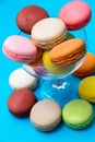 Colored macaroons Royalty Free Stock Photo