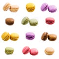 Colored macarrons Royalty Free Stock Photo