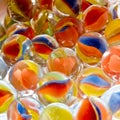 Colored Marbles Royalty Free Stock Photo