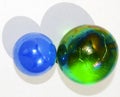 Colored marbles Royalty Free Stock Photo