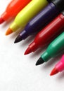 Colored Markers Royalty Free Stock Photo