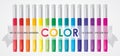 Colored Markers Royalty Free Stock Photo