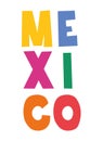 colored mexico quote