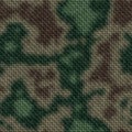 Colored military knit seamless generated texture