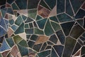 Colored mosaic wall tile background Royalty Free Stock Photo