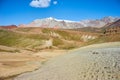 Colored mountains in Kichik-Alai valley